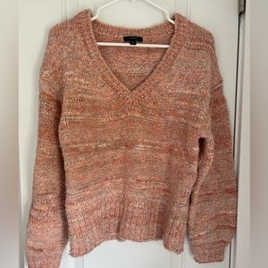 Unique j crew multi v neck sweater size S LIKE NEW